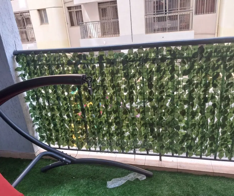 Artificial Green Privacy Fence