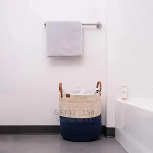 Cotton Rope Baskets Decorative Baskets
