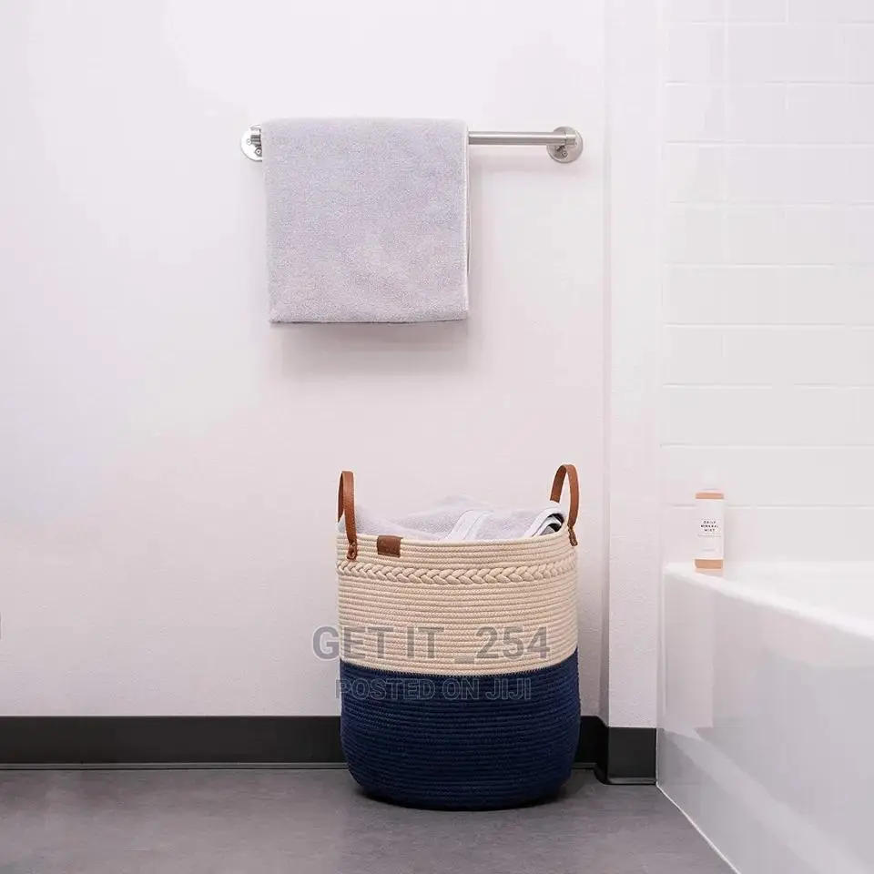 Cotton Rope Baskets Decorative Baskets