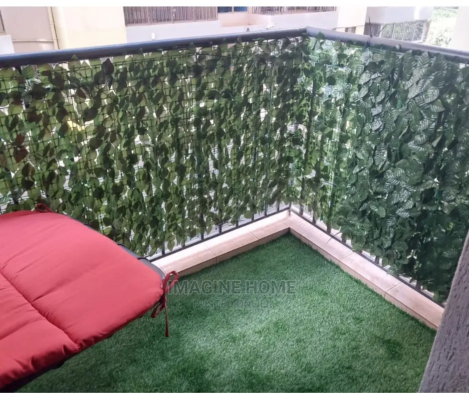 Green Privacy Fence