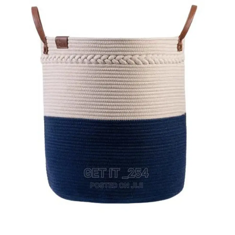 Cotton Rope Baskets Decorative Baskets