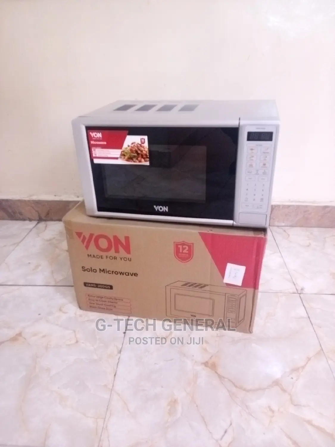 Von Hotpoint Vams-200gs Microwave Oven 20l Silver