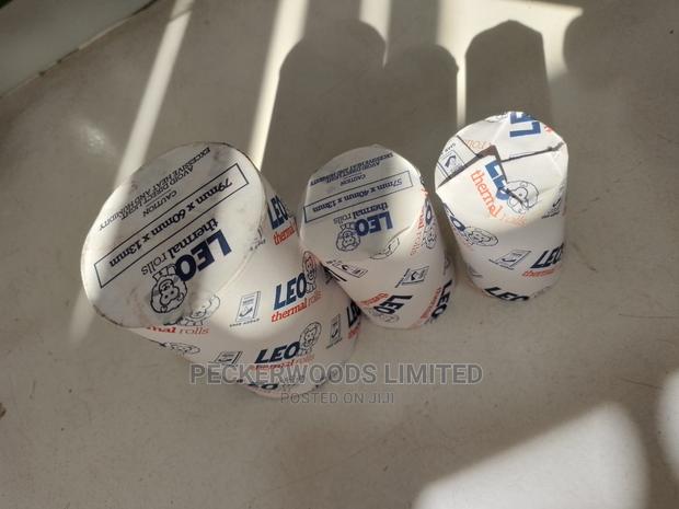 Leo Thermal Paper Rolls White in Color - main view
