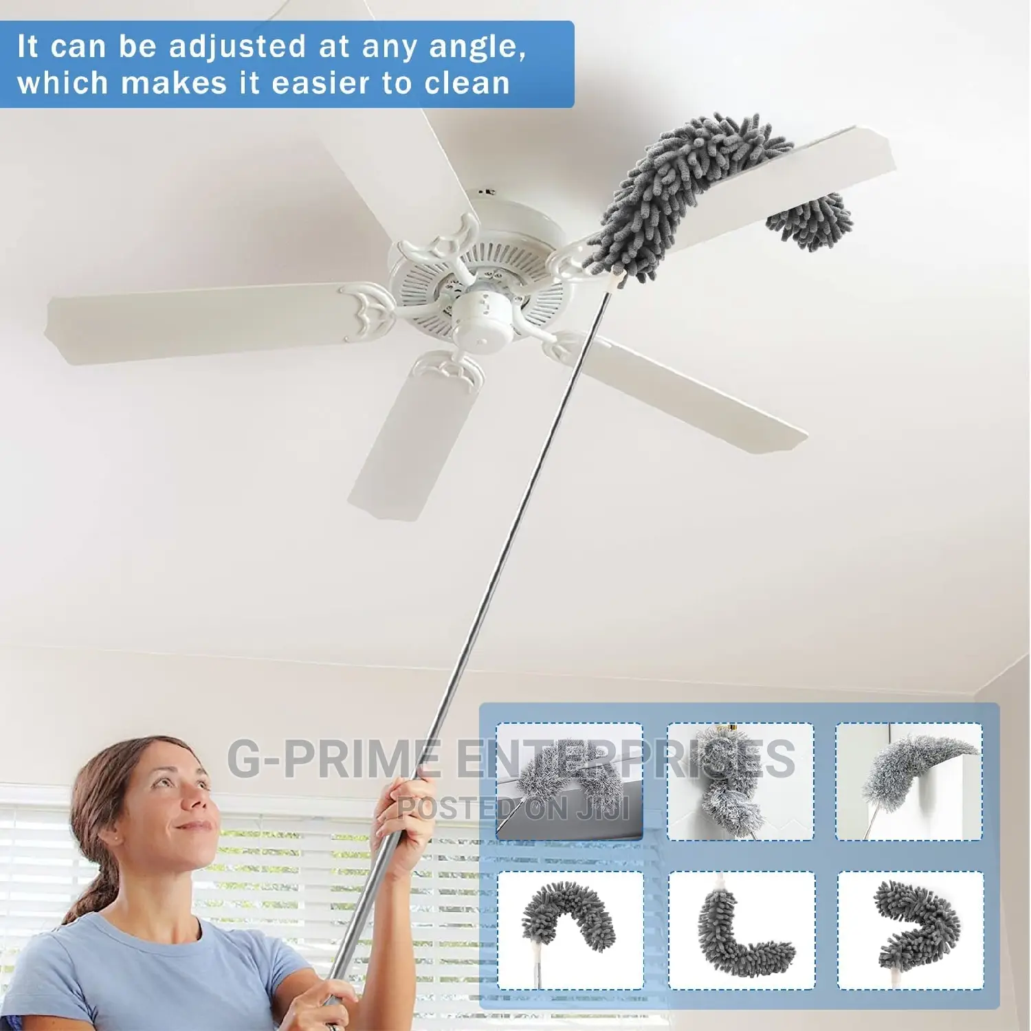 Microfiber Duster -Colony Nix 7pcs Feather Long Dusters