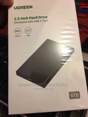 UGREEN 2.5" Hard Drive Enclosure SATA Dual Bay RAID