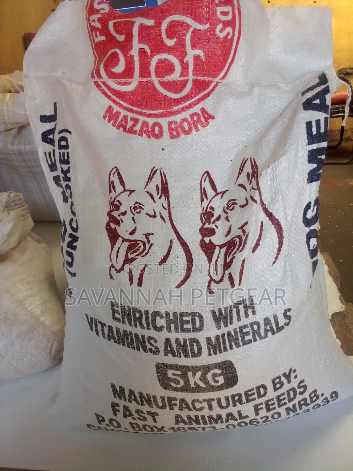 Dog Meal Uncooked Complete Nutrition for Dogs 5kg