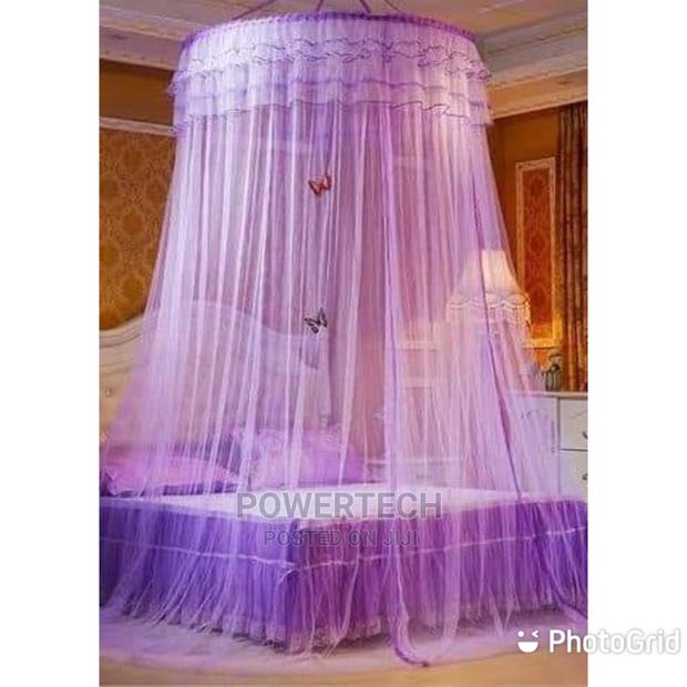 Round Top Mosquito Net - Purple - main view