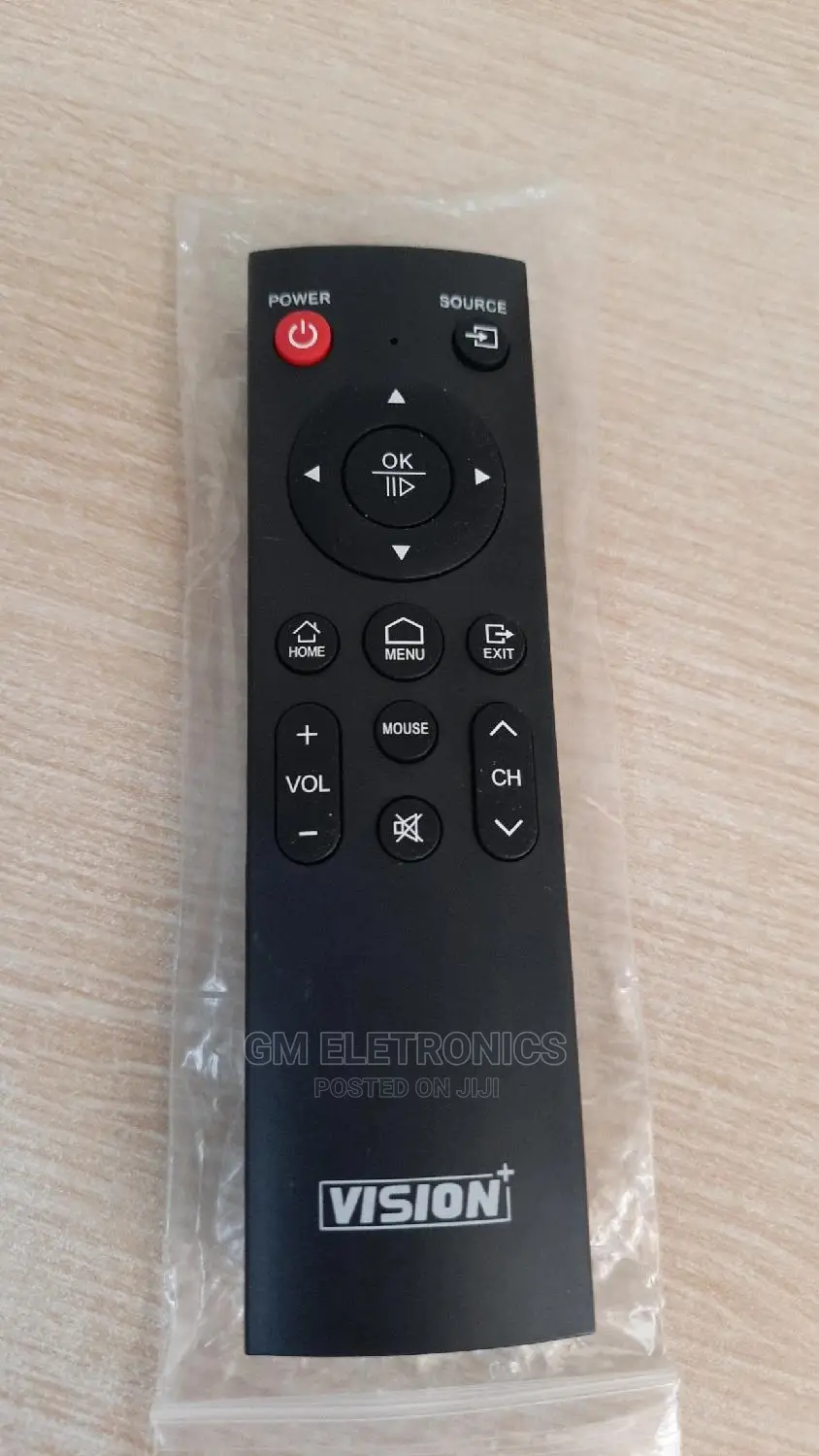 Vision Plus 32" Frameless Smart Tv Remote.