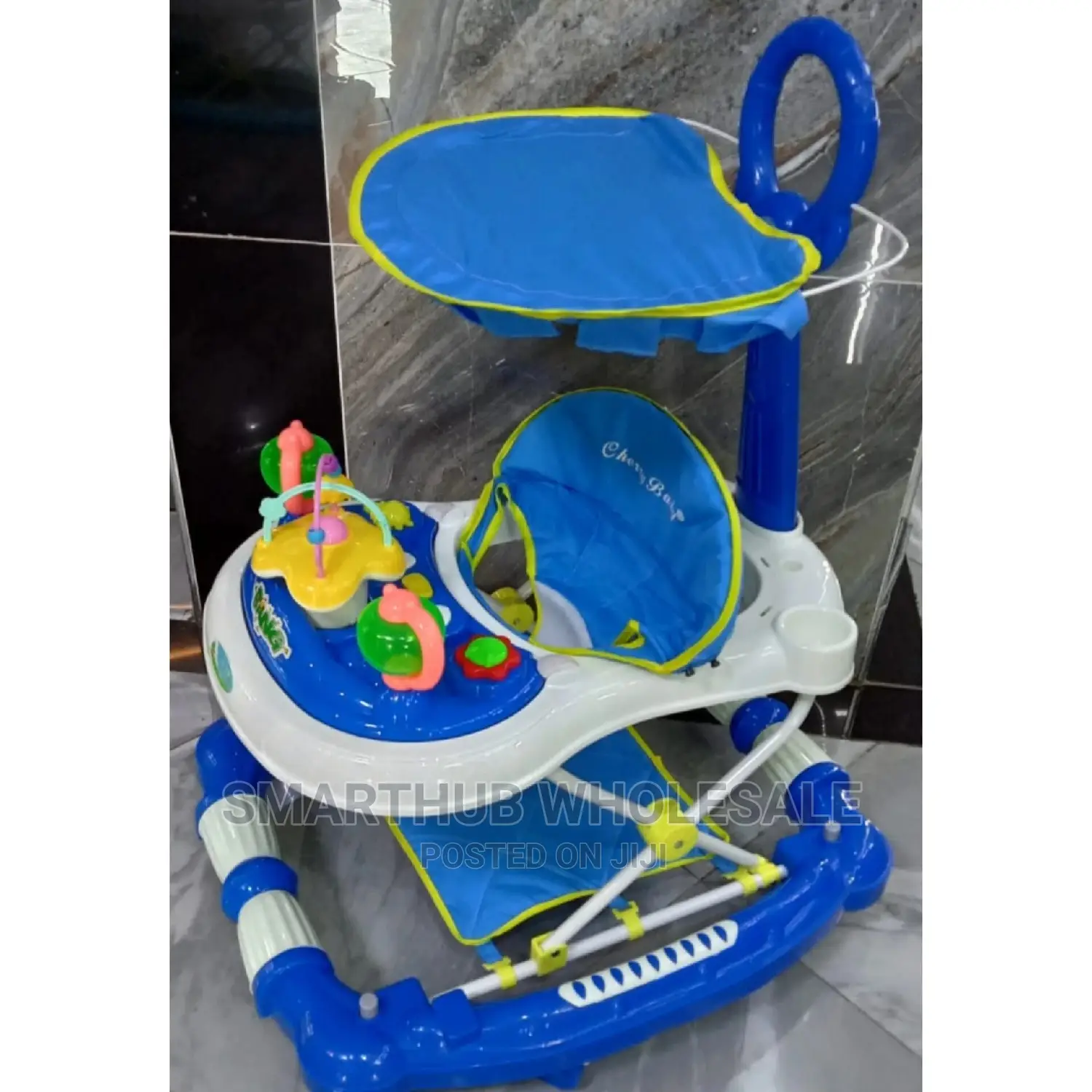 Blue 2in1 Baby Walker