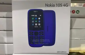 New Nokia 105 4G Black