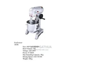 Dough Mixer 10ltrs