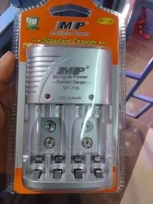 MP AA/AAA/9V Universal Battery Charger