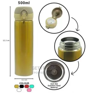 *500 Ml Stainless Steel Unbreakable Hot or Cold Flask