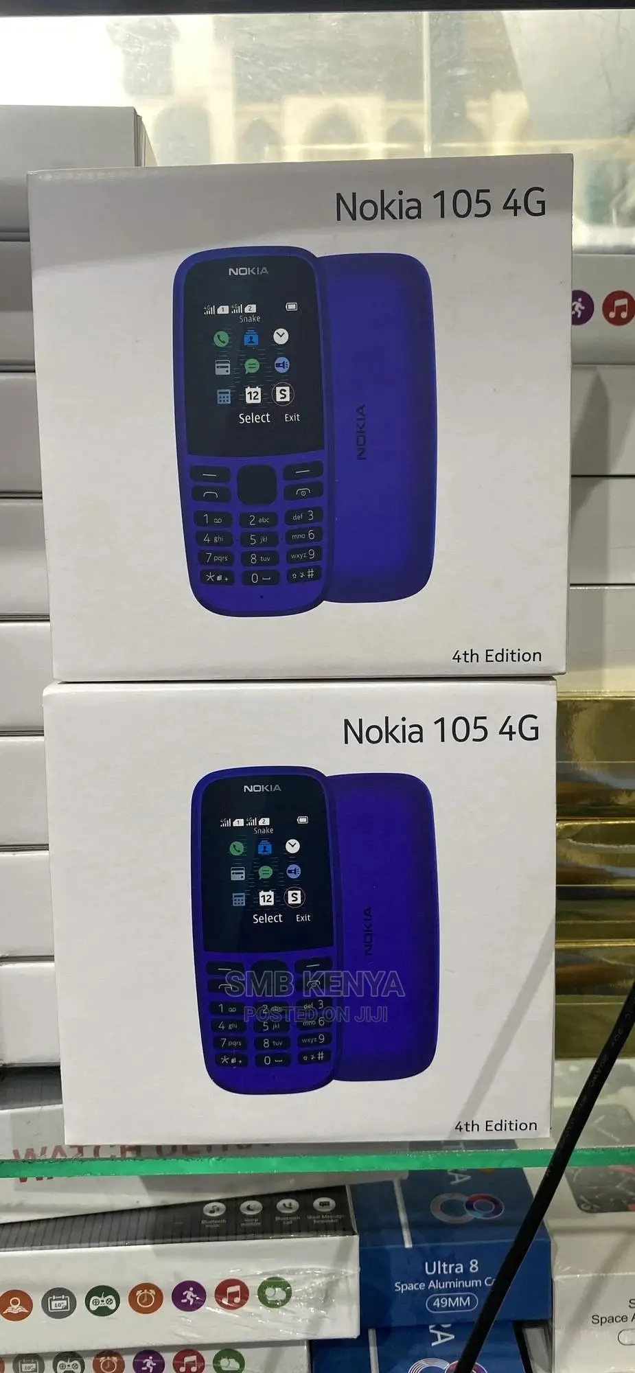 New Nokia 105 4G Black