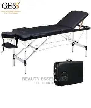 Massage Bed Metallic 3 Section