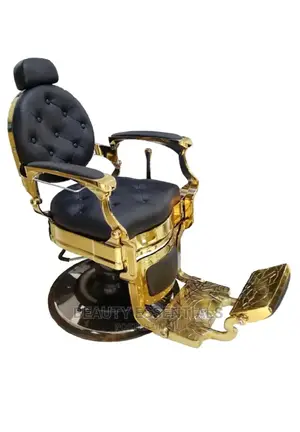 Barber Chair Executive Gold Seat