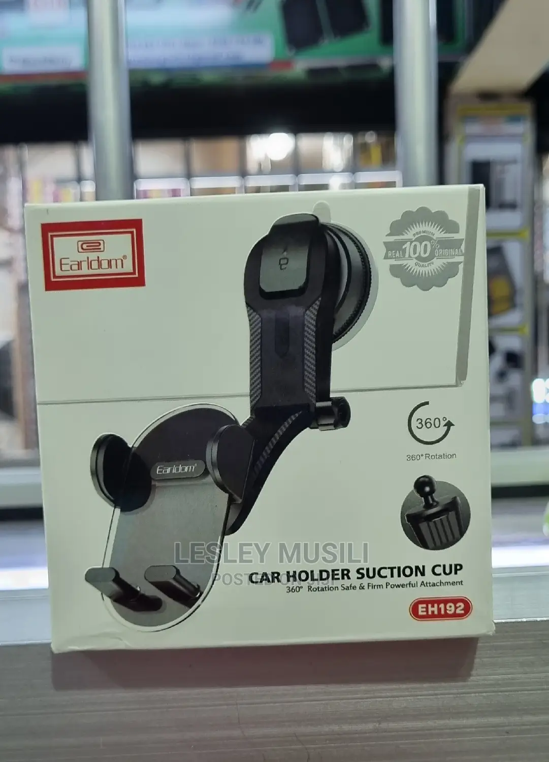 Earldom Car Holder Suction Cup EH192