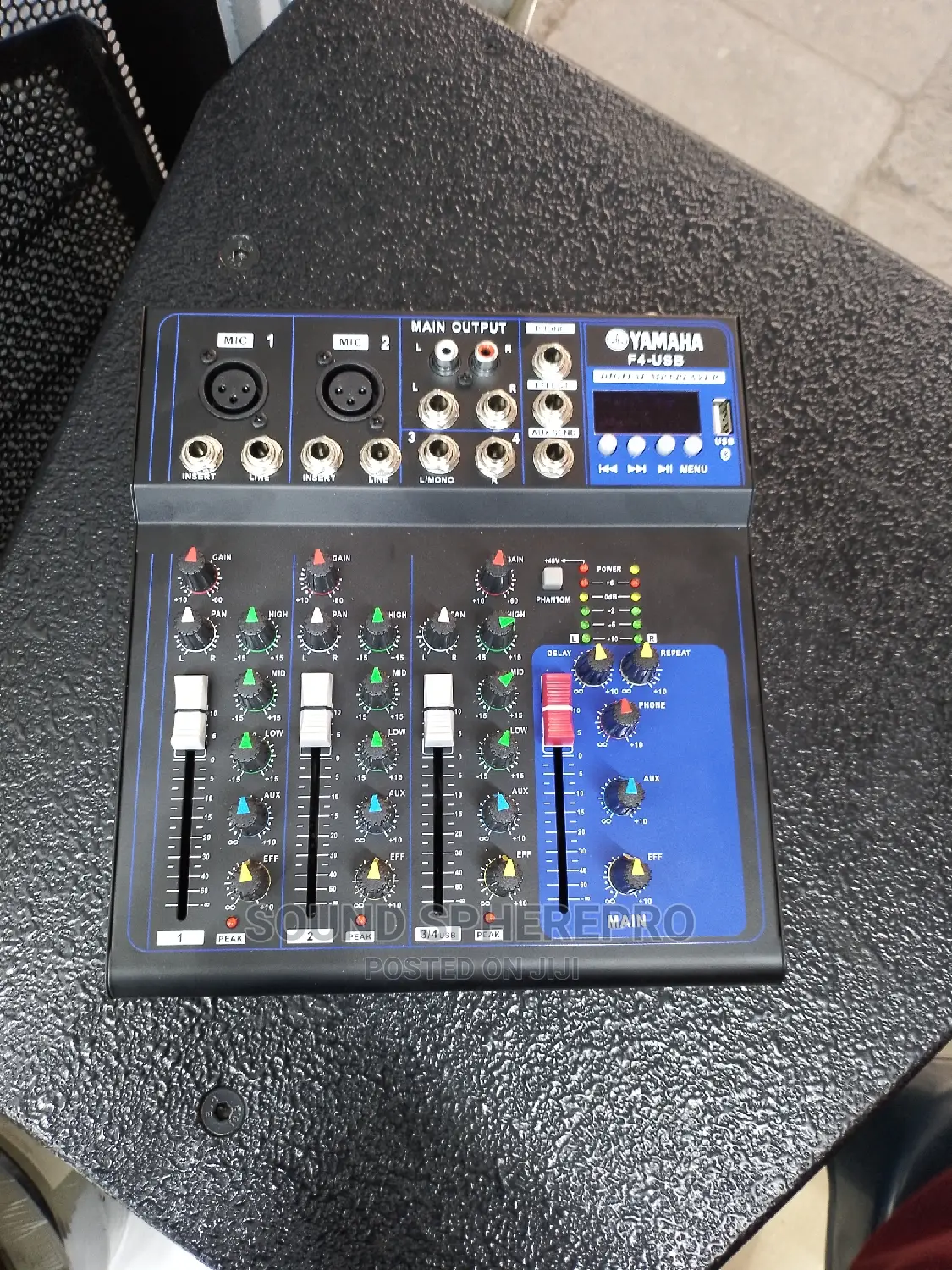 Yamaha F4-Usb 4 Channel Plain Mixer