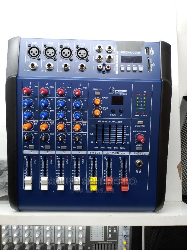 4 Channel Powered Mixer