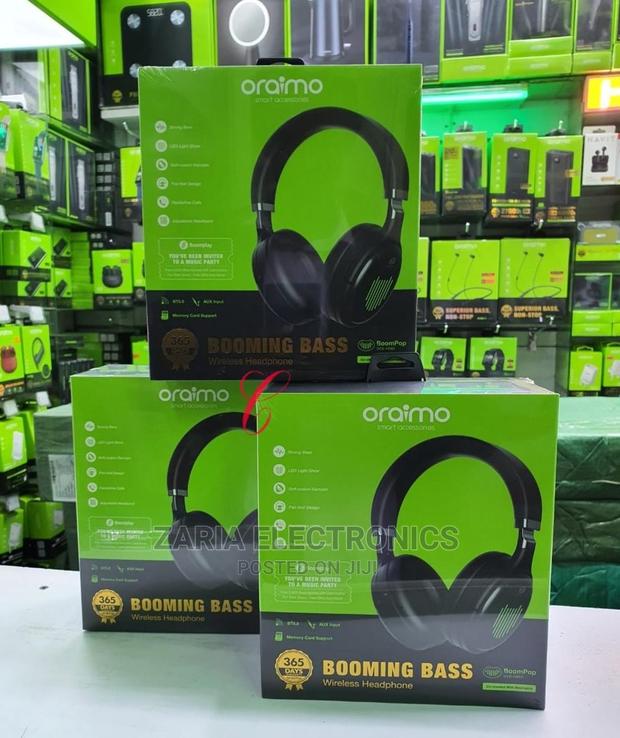 Oraimo Wireless Headphones Booming Bass