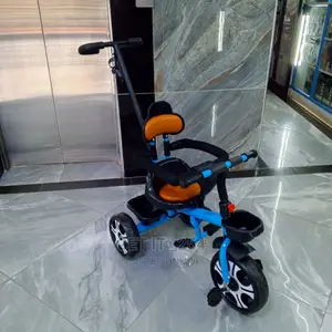 Tricycle With Side Bars, Parental Controlseat With Backrest