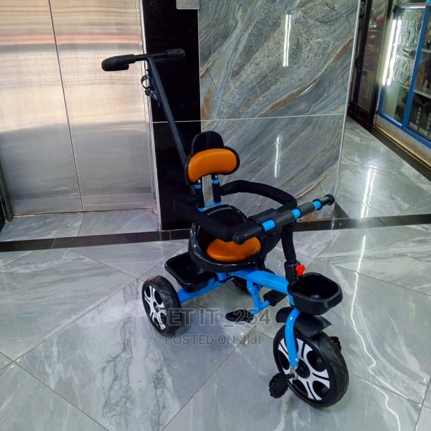 Tricycle With Side Bars, Parental Controlseat With Backrest - main view