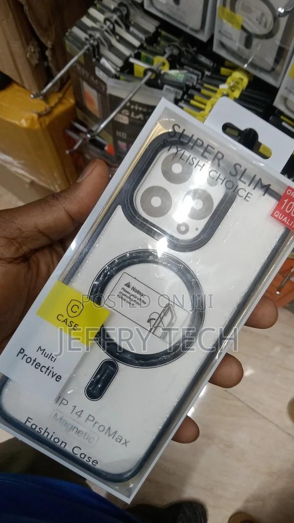 Hard-Shell Case With Magsafe for iPhone 14 Pro Max - Clear/B - thumbnail 3