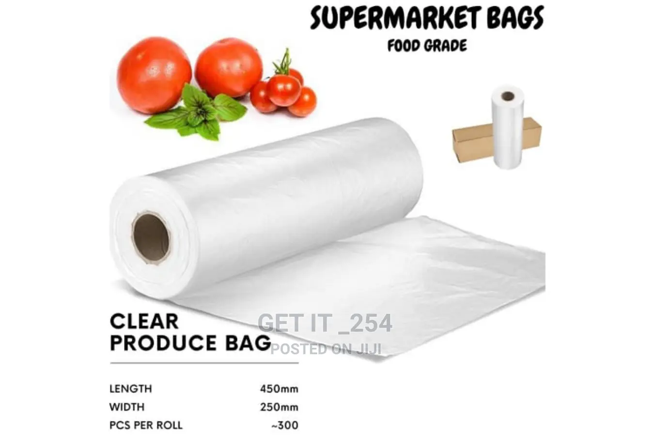 Food Grade Storage Bag Pocket Roll That One to Cut Vacuum