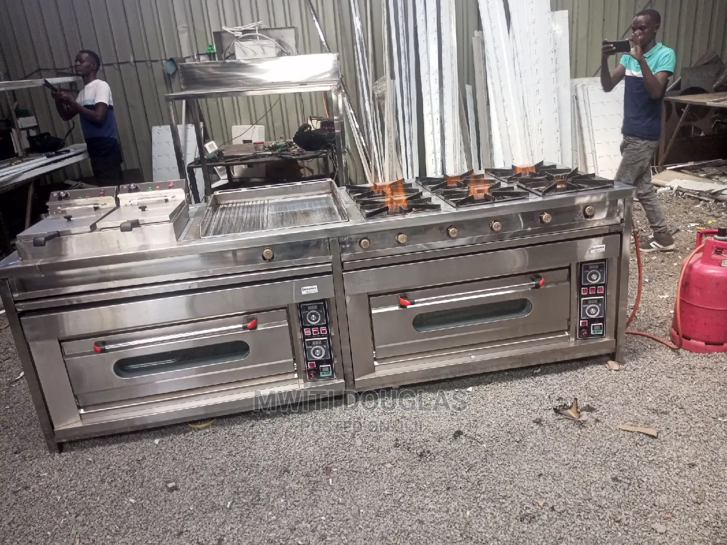 Commercial Combined Cooker Unit