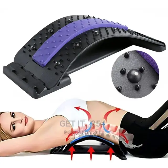 Massager/Stretcher for Back Pain Relief