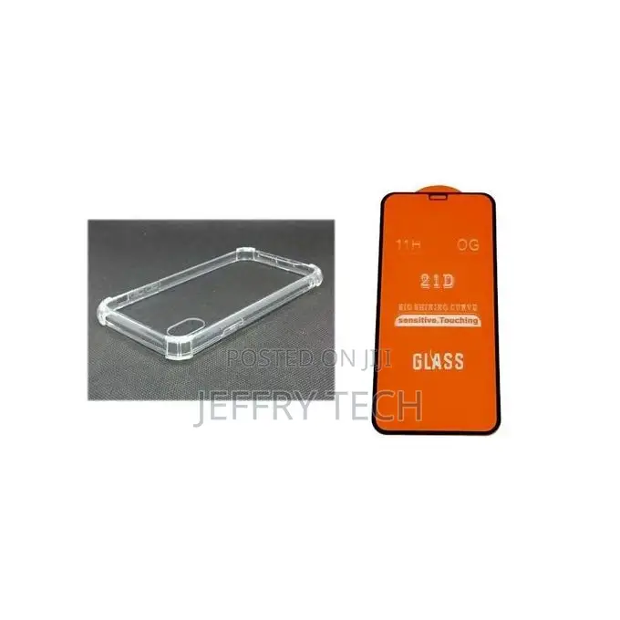 Back Case + Glass Screen Protector for Apple iPhone XR