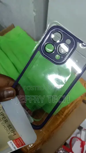 Apple iPhone 14 Pro Max Transparent With Camera Protector An