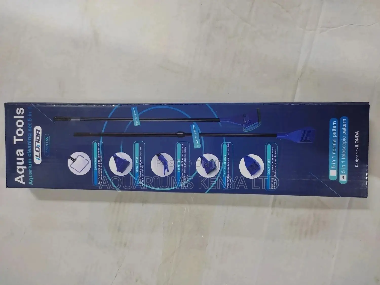 Aqua - Tools , 5in1 Aquarium Maintainance Tools