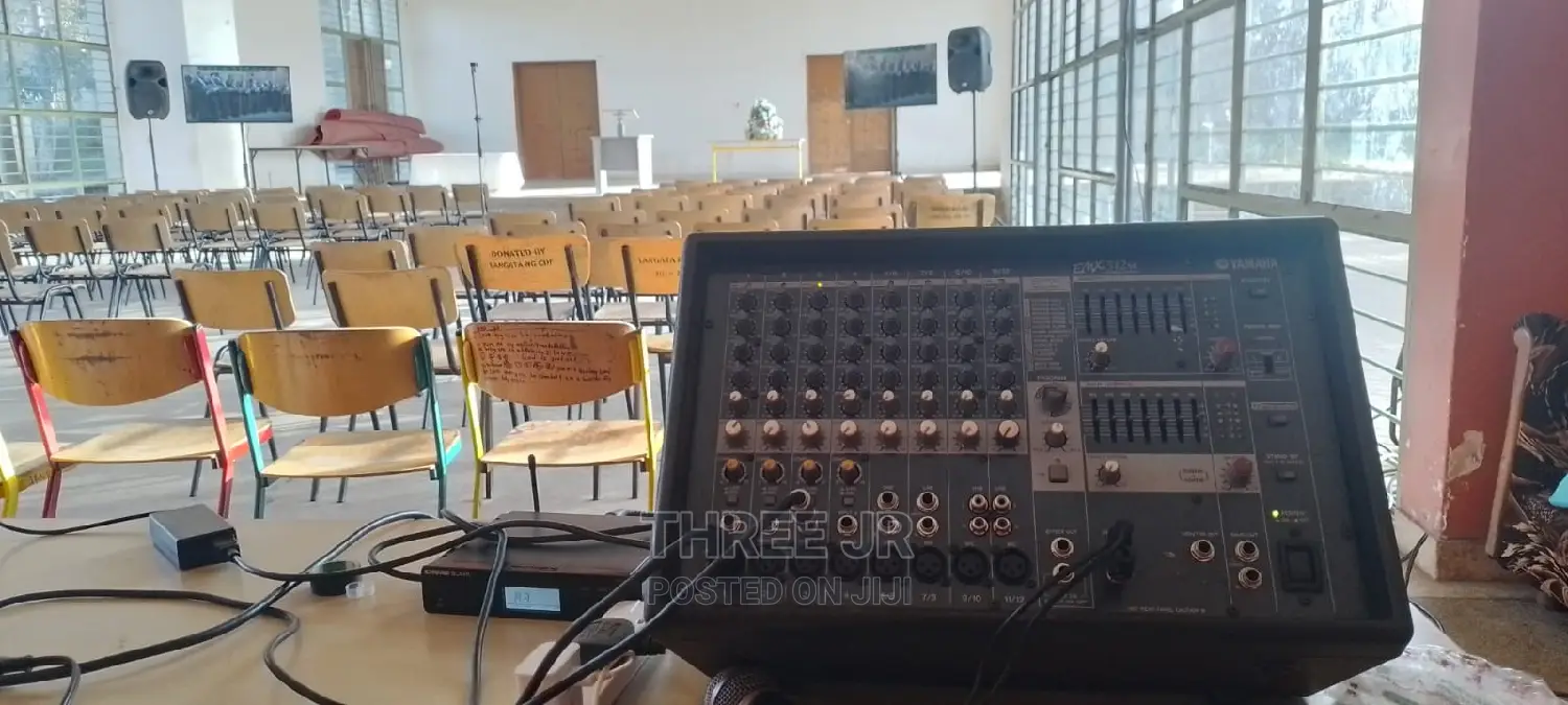Great Sound System Set Up for Indoor Meetings