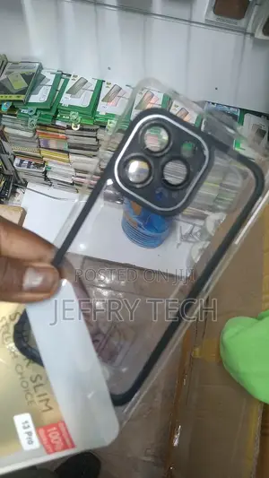 iPhone 13 Pro Back Cover Camera Cover Transparent Back Co