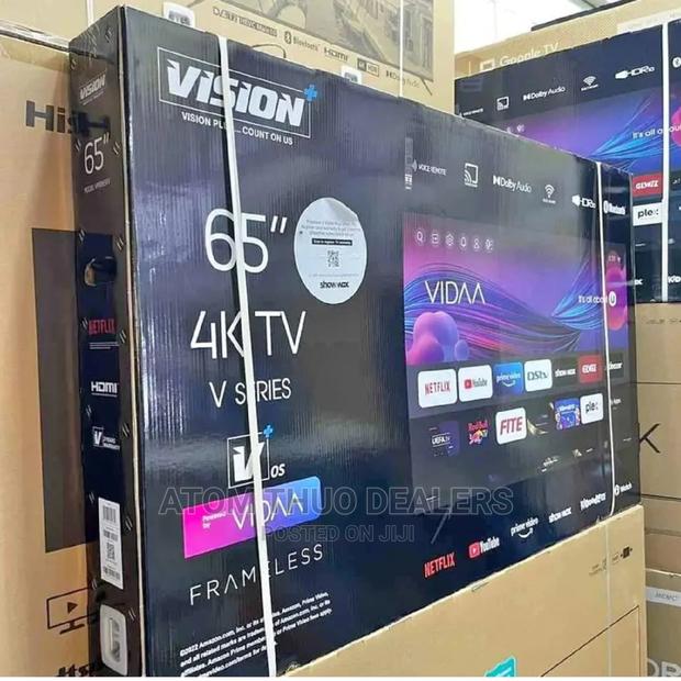 Vision Plus 65 Inches Frameless Uhd v Series Smart Tv.  - main view