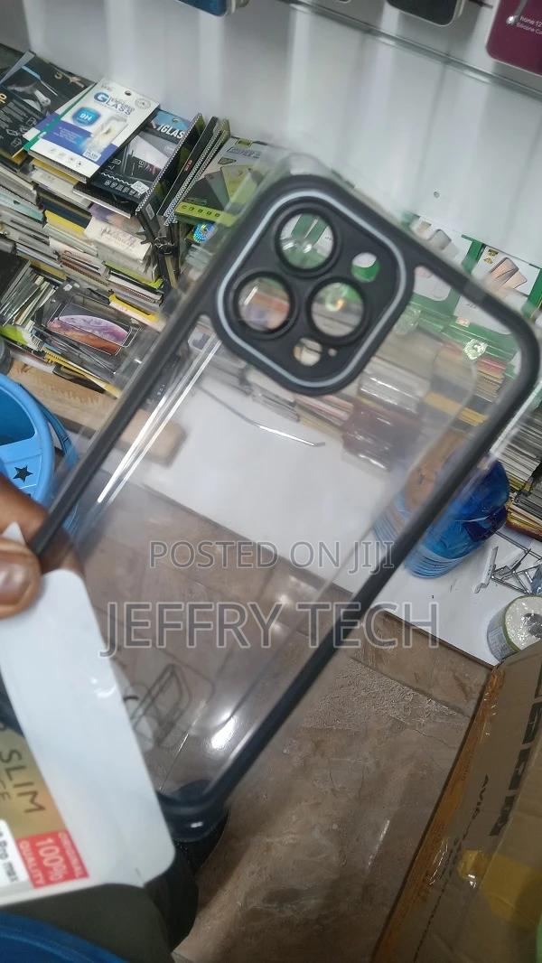 iPhone 12 Pro Max Cover - Black Soft TPU Camera Protection - thumbnail 2