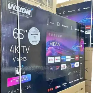 Vision Plus 65 Inches Frameless Uhd v Series Smart Tv. 