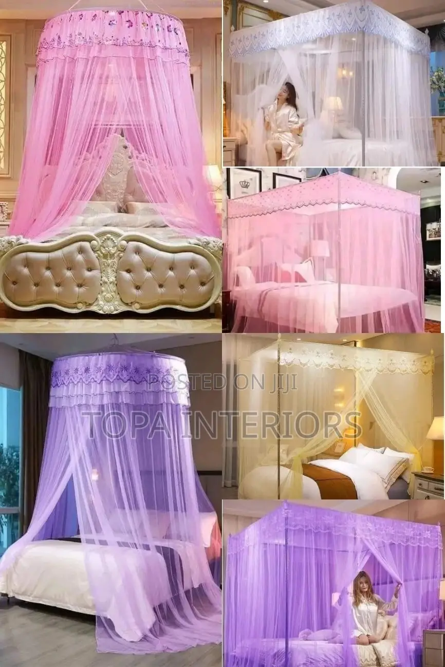 King Size Airy Mesh Bedroom Mosquito Nets Bed Mosquito Nets