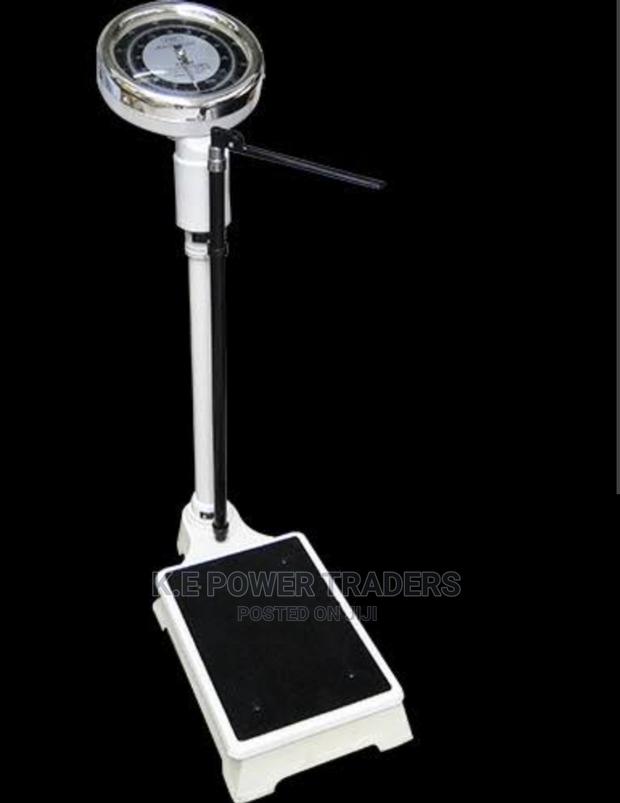 Mechanical Platform Height and Weight Weighing Scale - main view