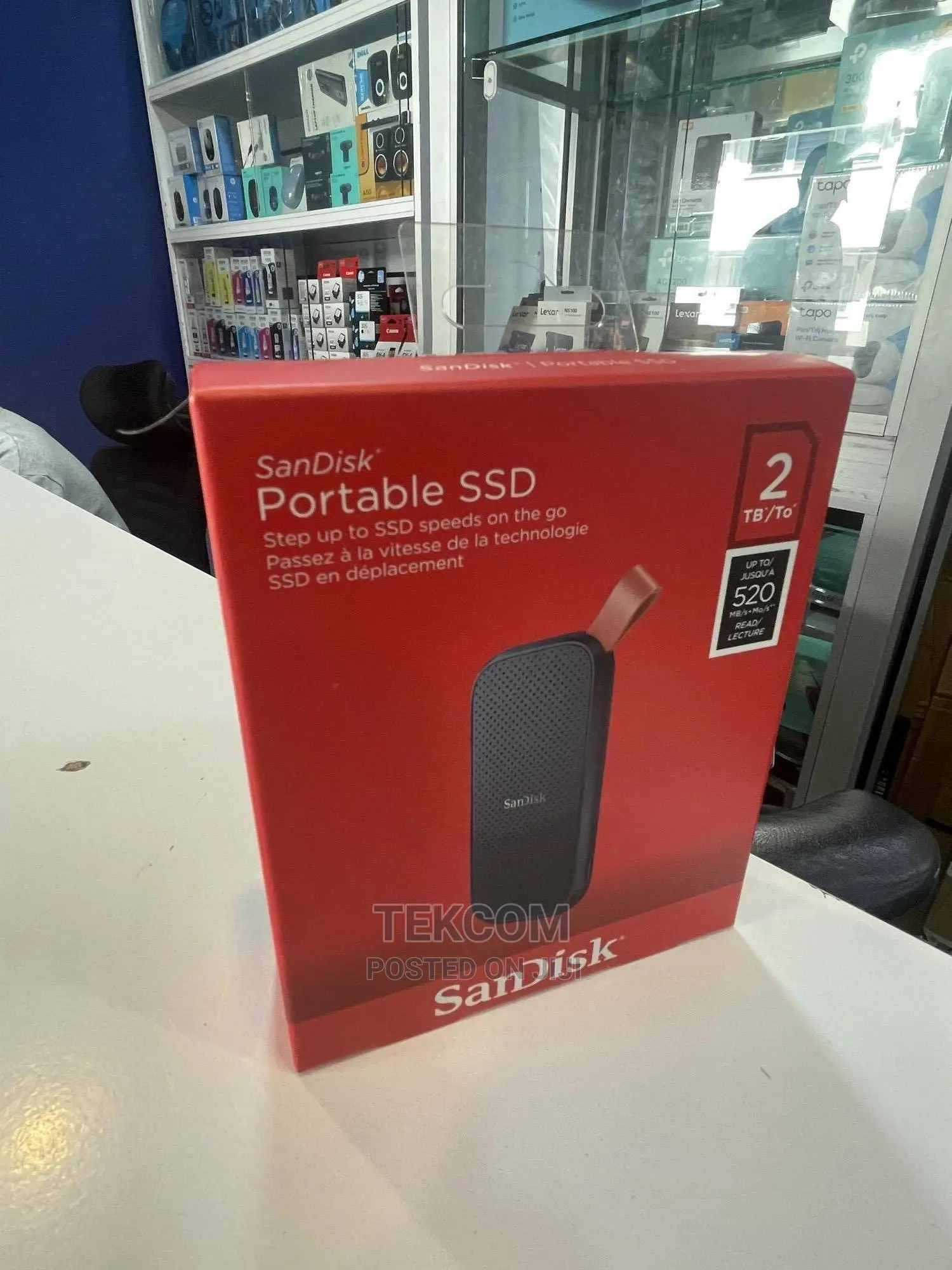 Sandisk E30 Portable External Ssd 2tb - Sdssde30-2t00-g25
