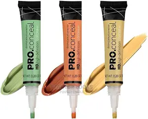 3pcs L.A Girl Pro Concealer Color Corrector