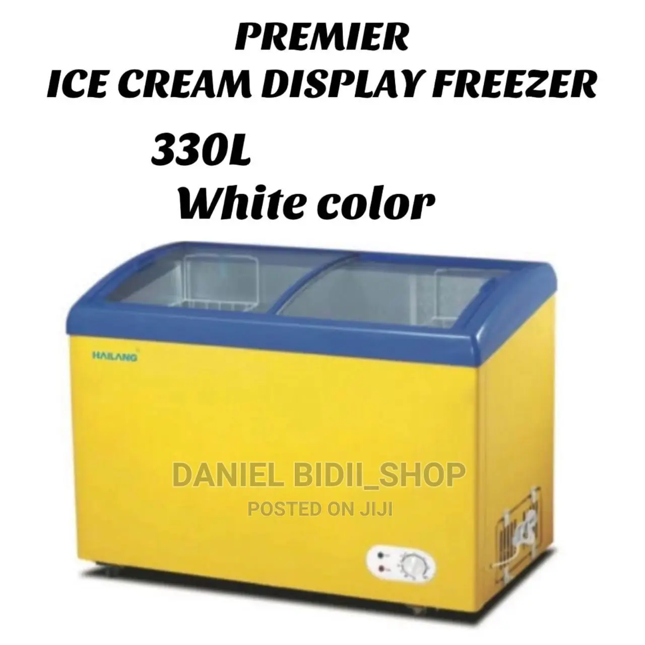 Premier 330 Litres Ice Cream Display Freezer