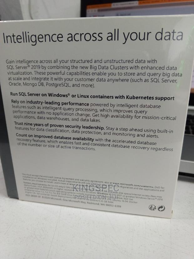 Microsoft SQL Server Standard 2019(10 CAL) - thumbnail 2