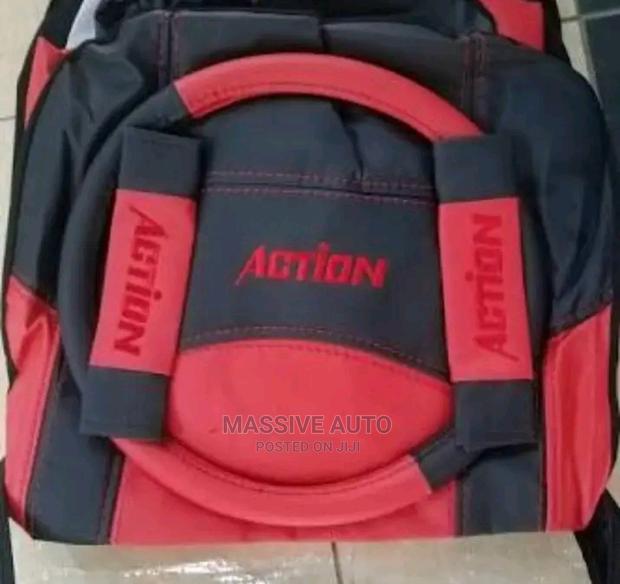 Red Action Seat Covers