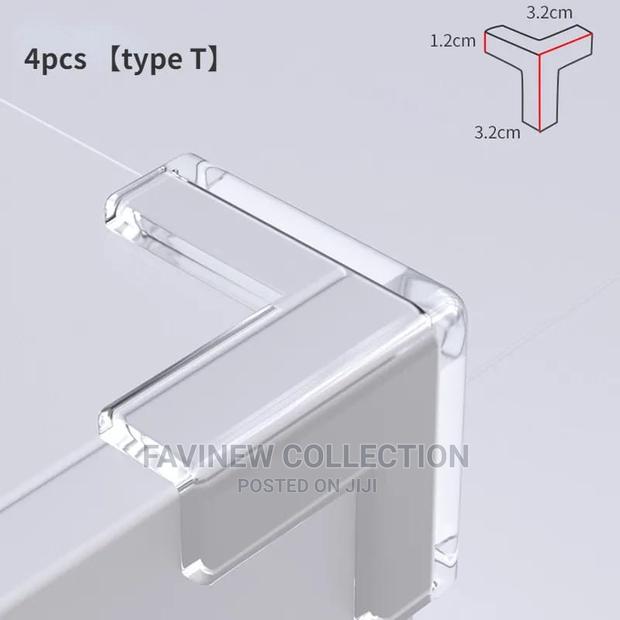 4pcs Silicone Corner Protector - thumbnail 3