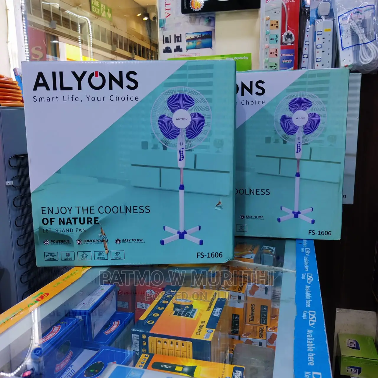Fan-Lyons 16" Standing Fan