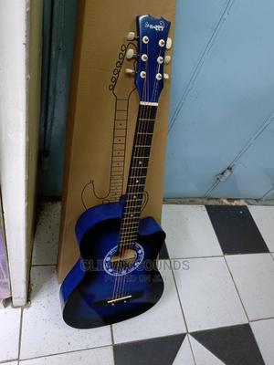 Acoustic Guitar Blue 38 Inch - thumbnail 2