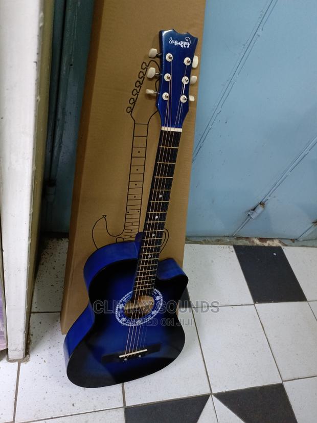 Acoustic Guitar Blue 38 Inch - thumbnail 3