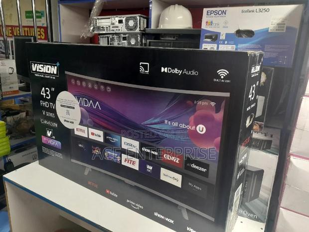 Vision Plus 43′′ Curved OS Smart TV 3 Months Showmax - thumbnail 3